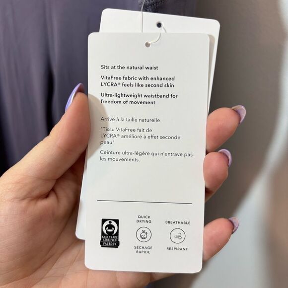 Athleta Transcend Slim Pant NEW with tags Size 3X Dusk Purple - Picture 10 of 15